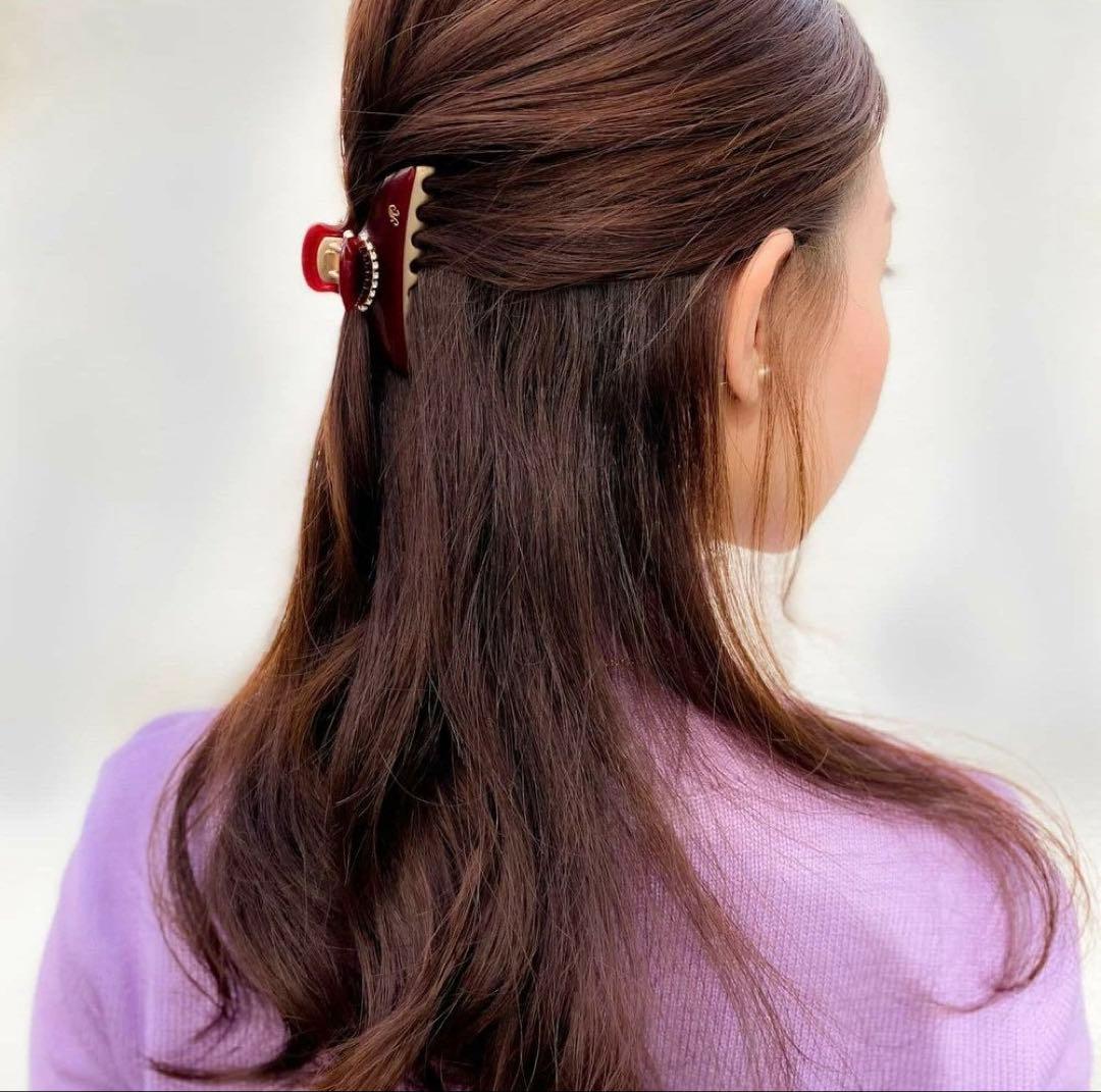 【いちご】ACCA☆ ニューコラーナ クリップ Mサイズ ボルドー