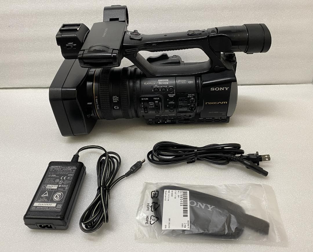 SONY ソニー HXR-NX3 NXCAM 業務用　HDビデオカメラ　動作品