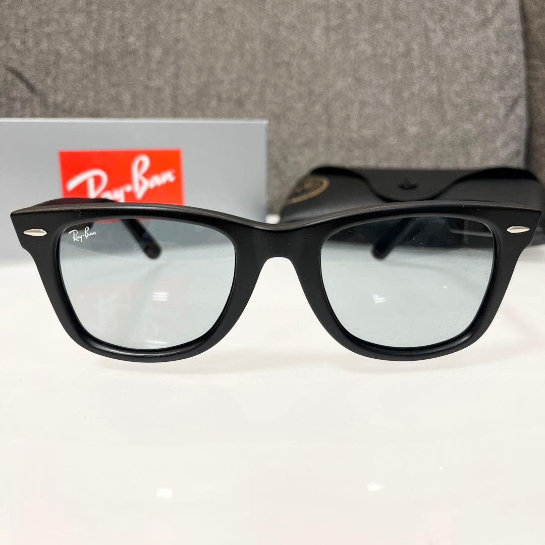 新定番！正規RayBan木村拓哉さんWAYFARER マットブラック✖️ライト