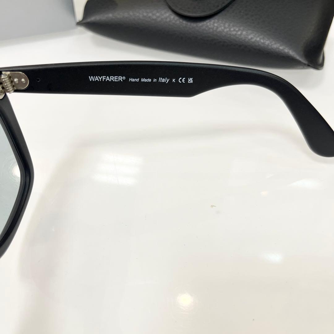 新定番！正規RayBan木村拓哉さんWAYFARER マットブラック✖️ライト