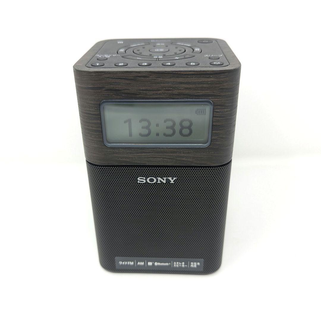 SONY SRF-V1BT ブラック 木目調 Bluetoothラジオ