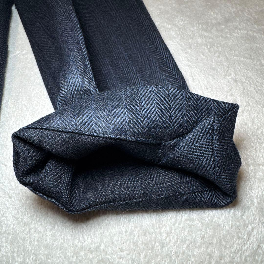 08 極美品　鎌倉シャツ　テーラードジャケット　ネイビー　XL