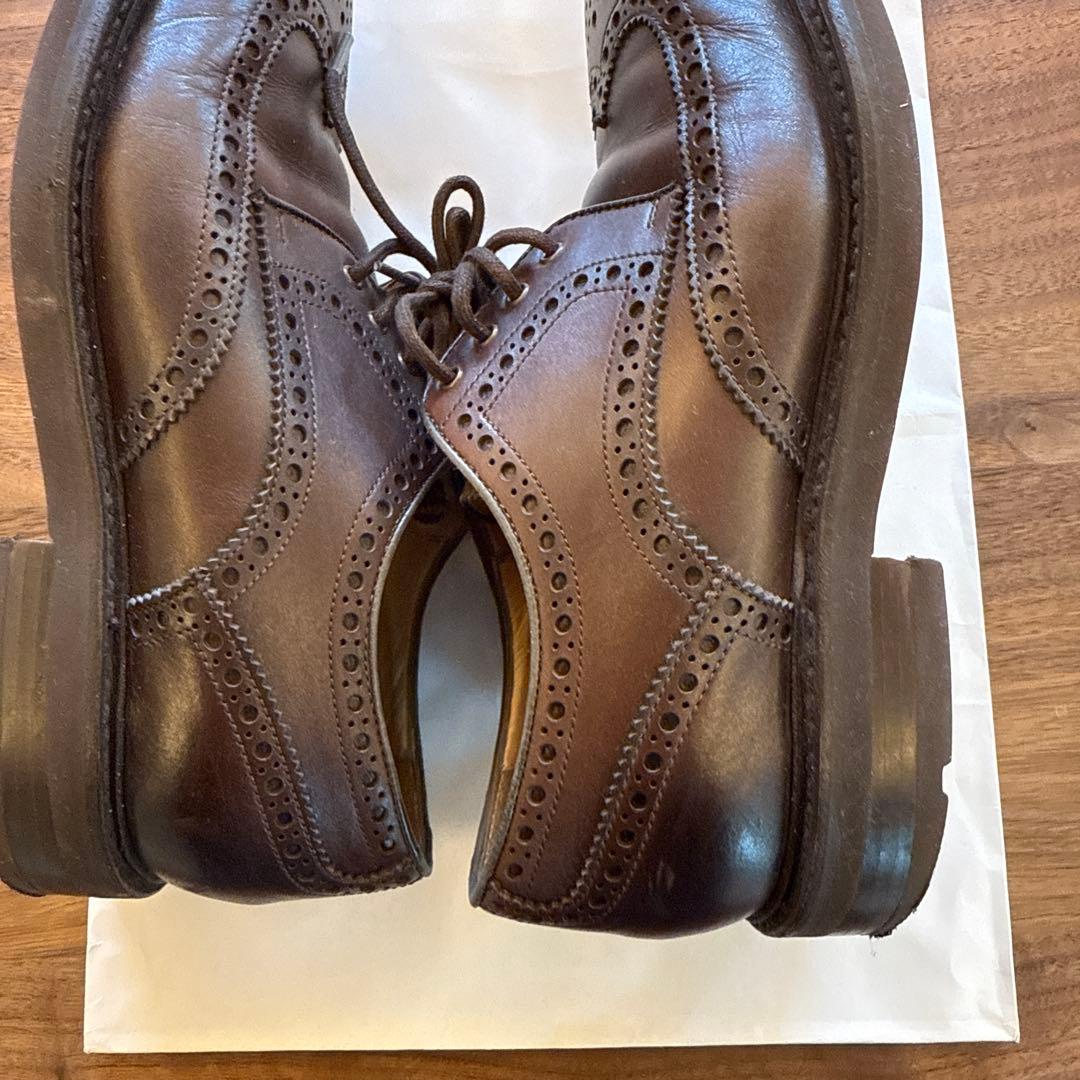 Beltwick 701 ダークブラウン ウィングチップ