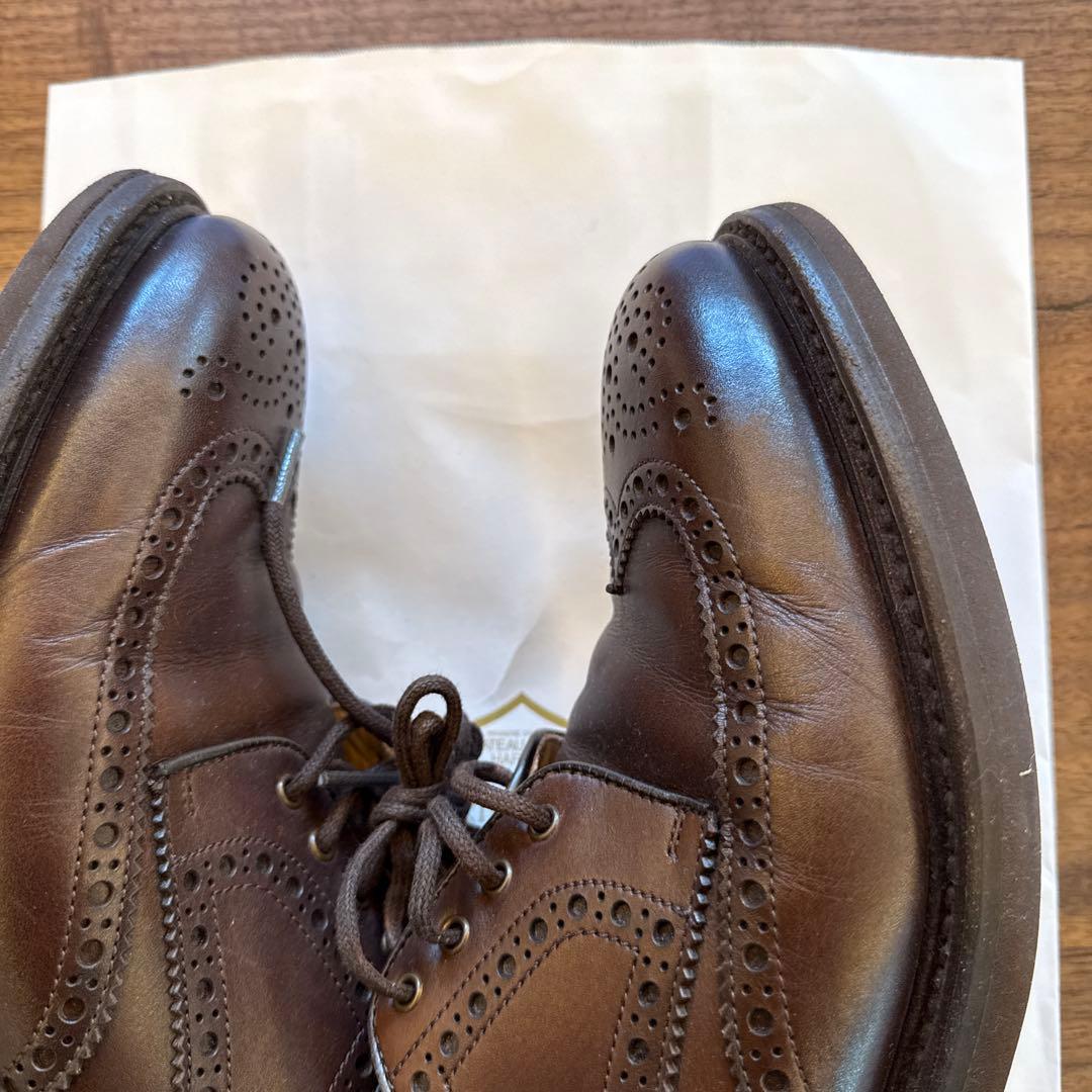 Beltwick 701 ダークブラウン ウィングチップ