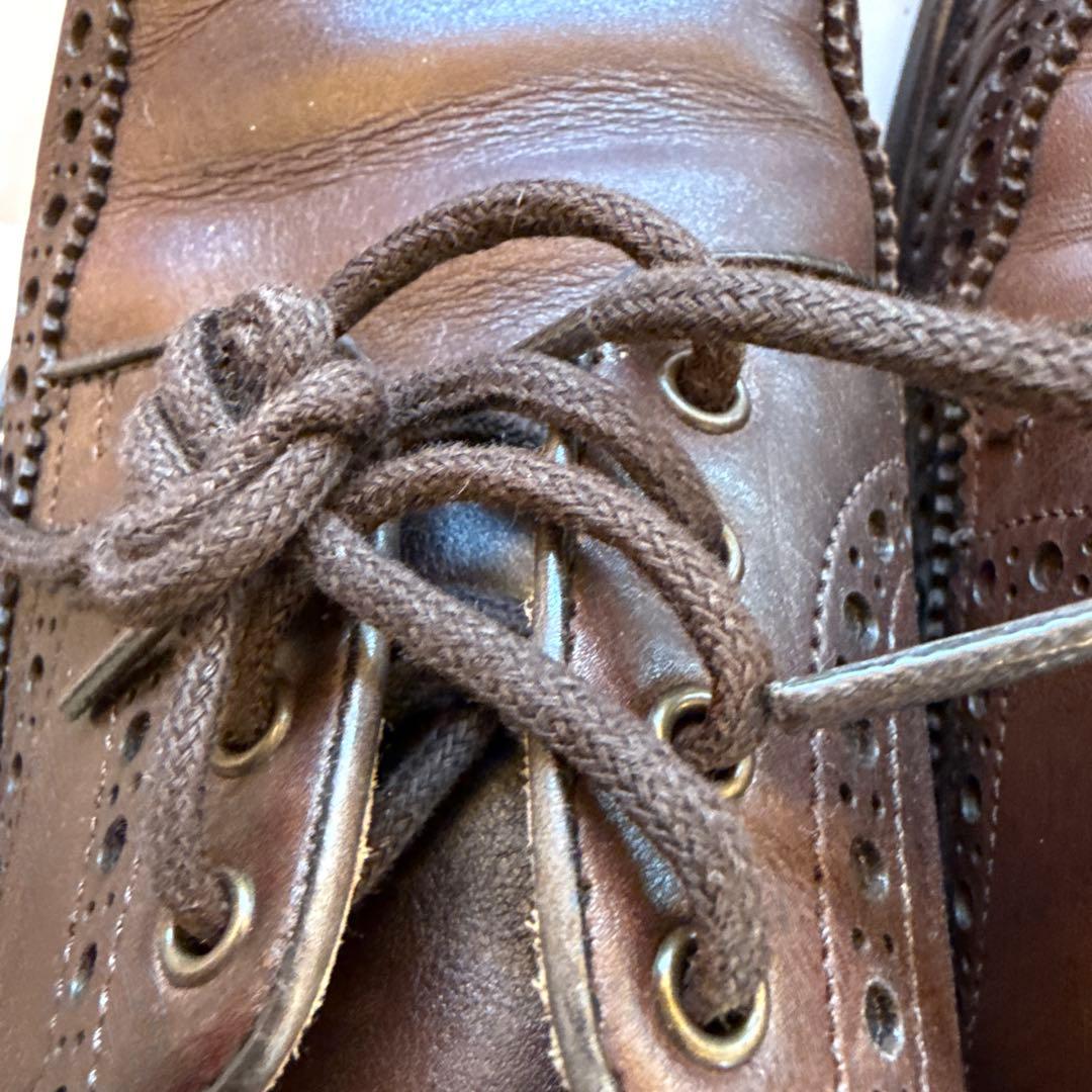 Beltwick 701 ダークブラウン ウィングチップ