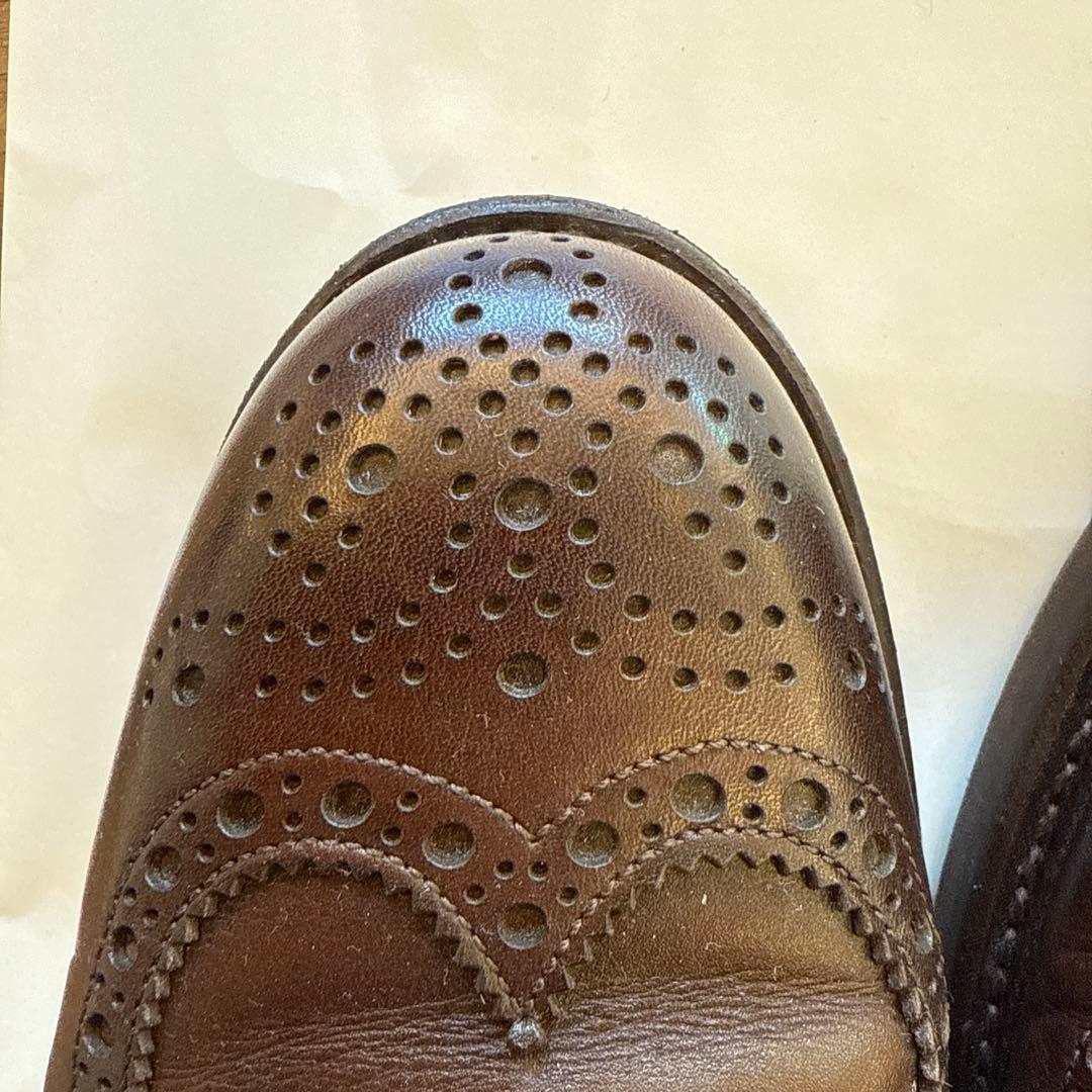 Beltwick 701 ダークブラウン ウィングチップ