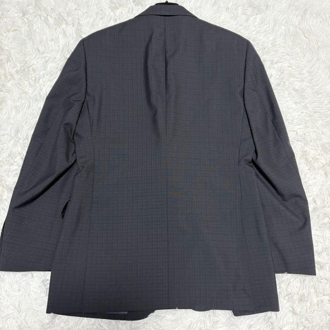 【新品未使用】ザスーツカンパニー セットアップ カノニコ チェック ブラック L
