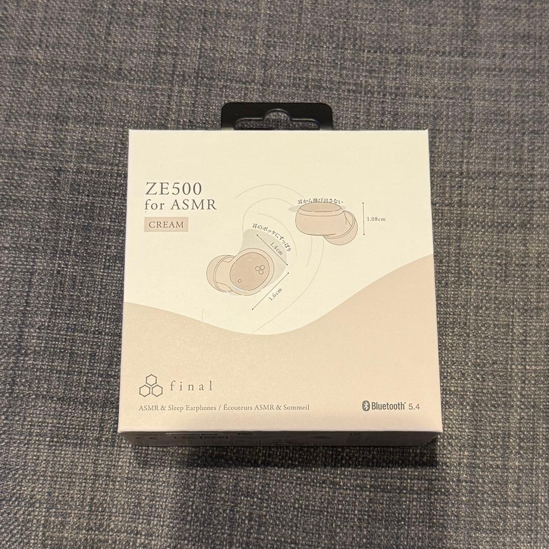 final ZE500 for ASMR ワイヤレスイヤホン Bluetooth