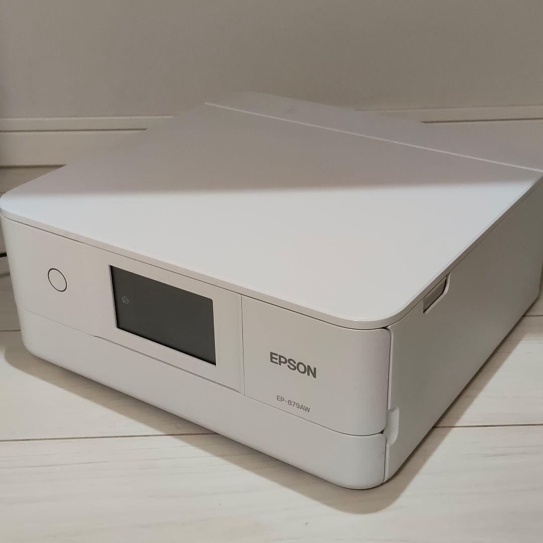 EPSON EP-879 インクジェットプリンター 印刷問題なし ※少し訳あり