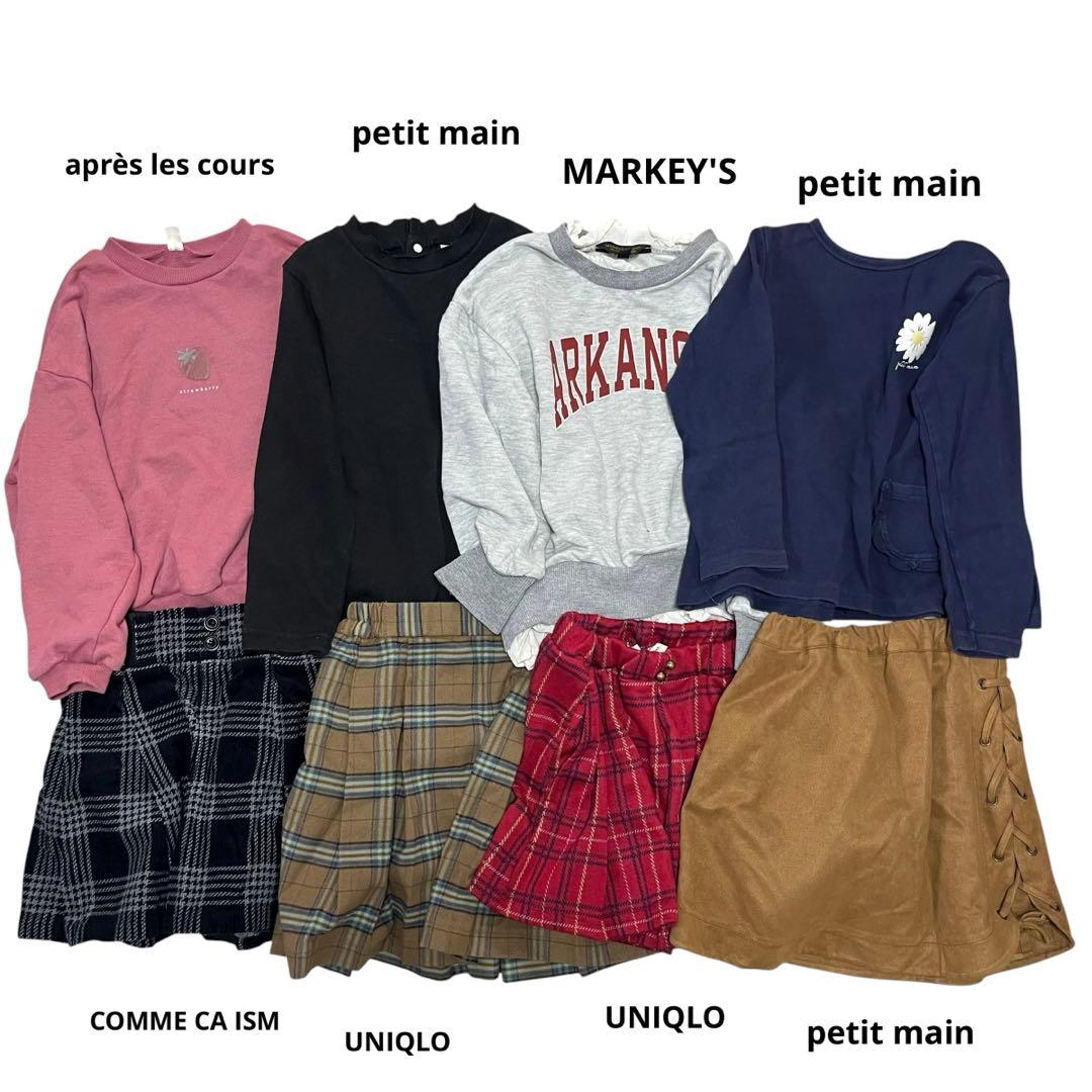 hanaさま　まとめ売り 女の子【120cm32枚】【130㎝30枚春夏】