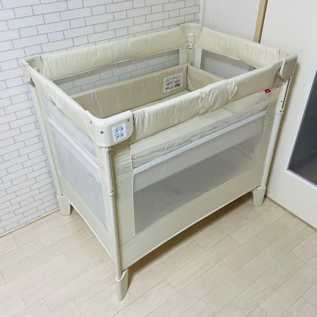 Aprica アップリカ ココネル エアー ベビーベッド 折りたたみ
