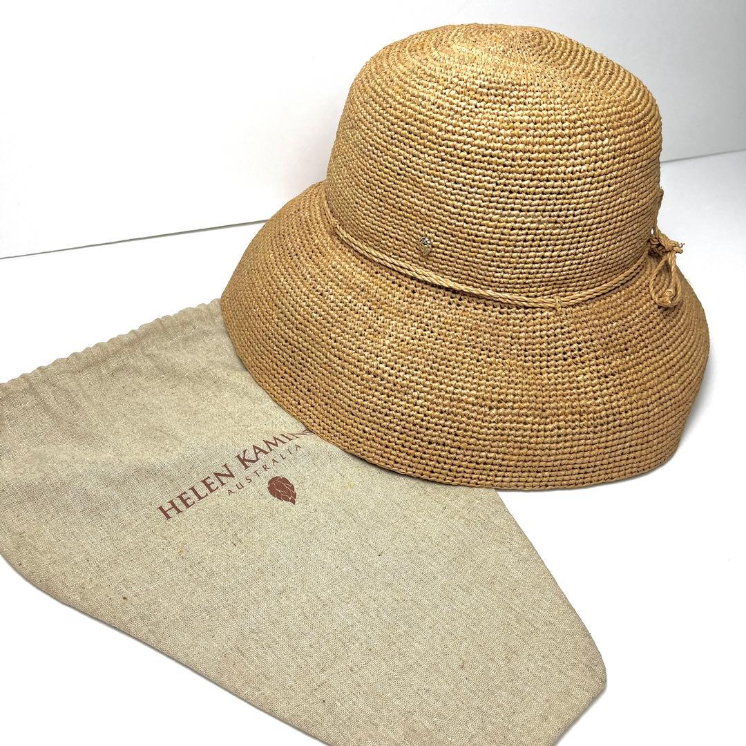 美品✨ヘレンカミンスキー プロバンス10 ラフィアハット Provence10