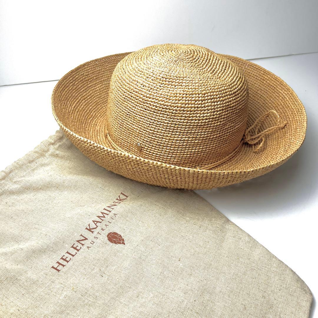 美品✨ヘレンカミンスキー プロバンス10 ラフィアハット Provence10