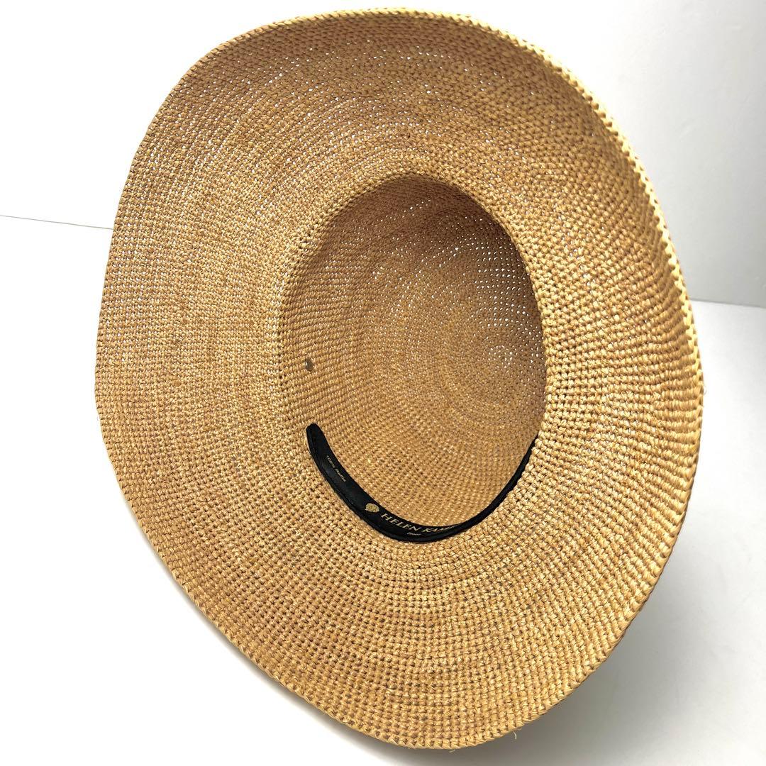 美品✨ヘレンカミンスキー プロバンス10 ラフィアハット Provence10