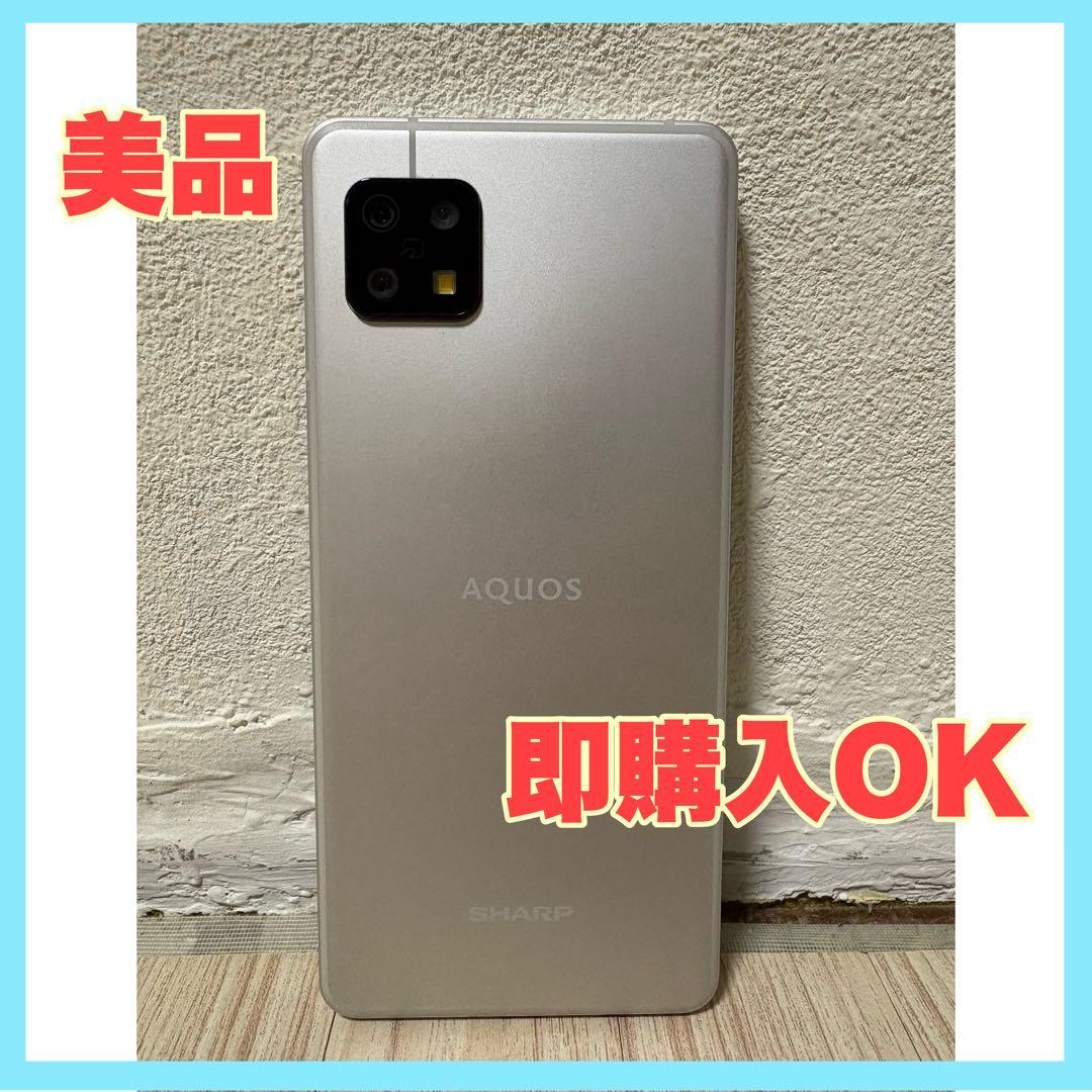 SHARP AQUOS sense6 64GB シルバー SIMフリー スマホ