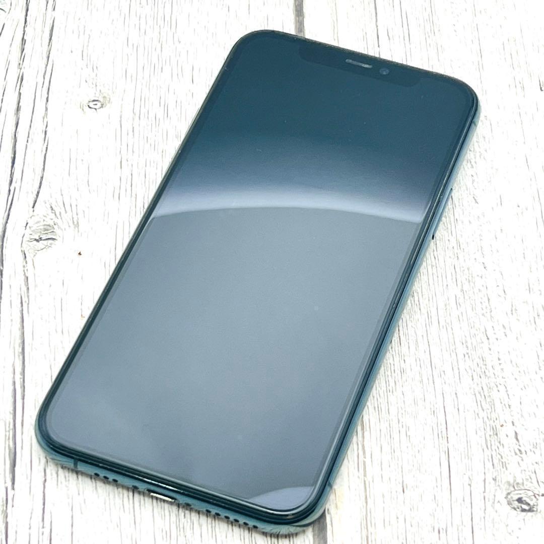 【整備済/保証付】iPhone11 Pro 256GB ミッドナイトグリーン