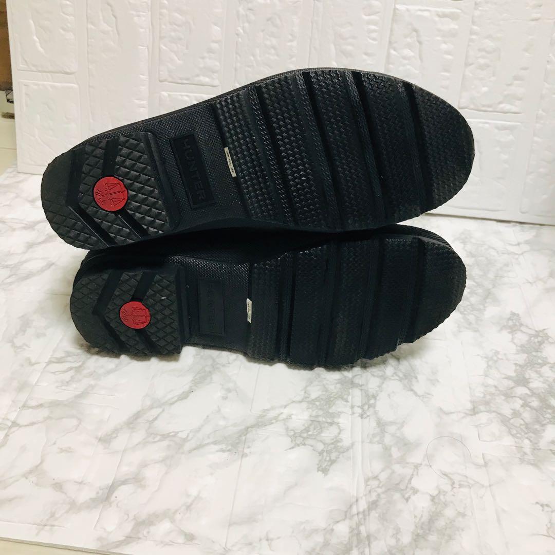 ✨美品✨HUNTER ハンター サイドゴア レインブーツ ブラック 27cm