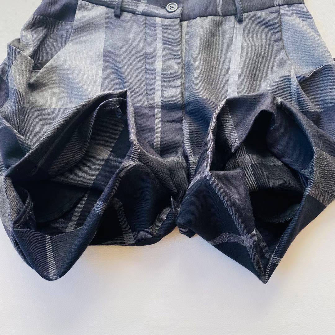 【極美品】ヴィヴィアンウエストウッド　ショートパンツ　変形　タータンチェック