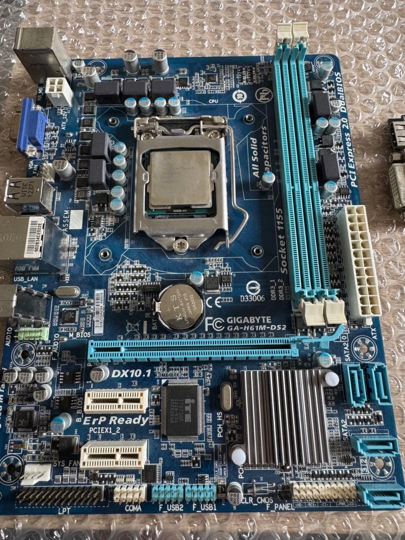 マザーボード Intel core i 5 3470 DDR3 16GB