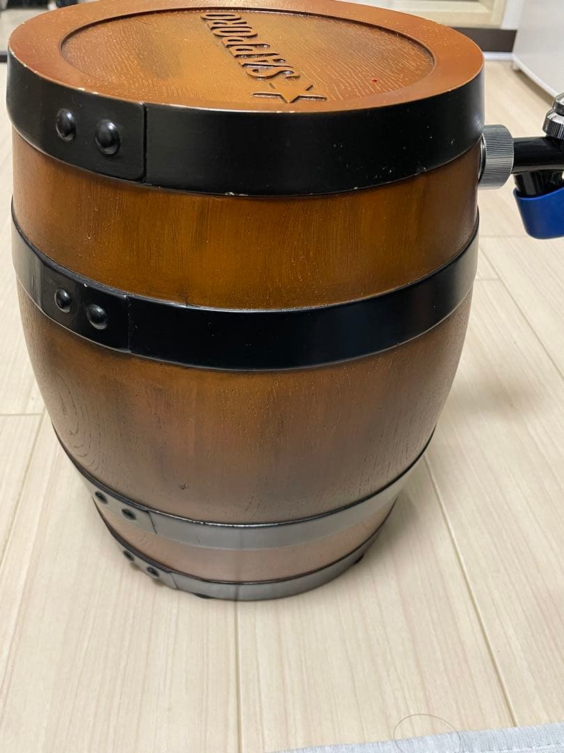 サッポロ SAPPORO ビヤ樽くん 氷冷式 木樽型　ビールサーバー
