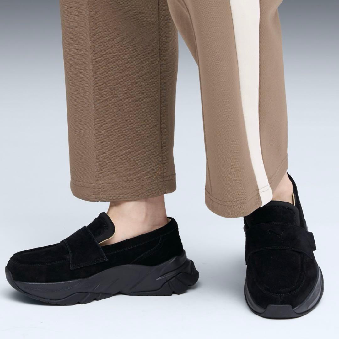 セール✨PUMA プーマ ウィメンズ ローファー スウェード 22cm