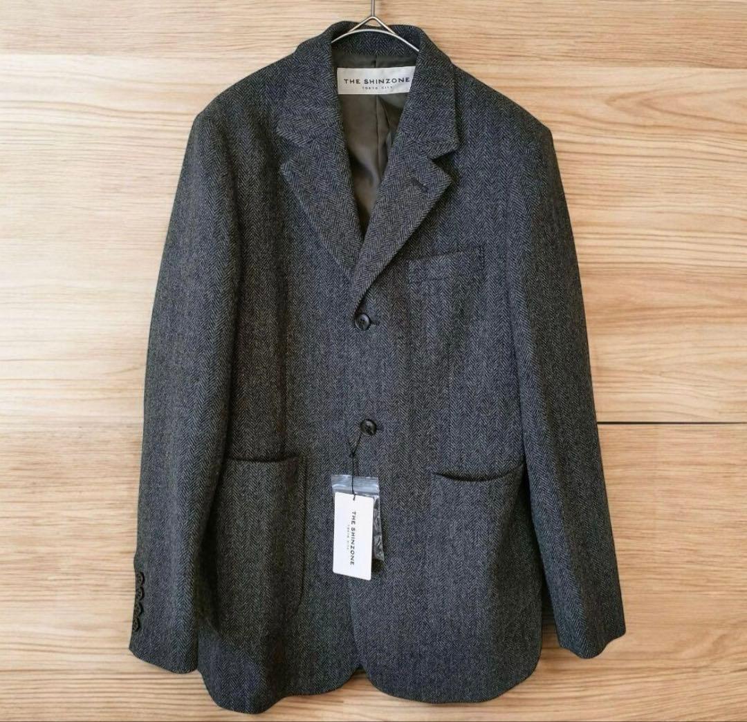 【新品未使用】THE SHINZONE/シンゾーン ヘリンボーンジャケット36