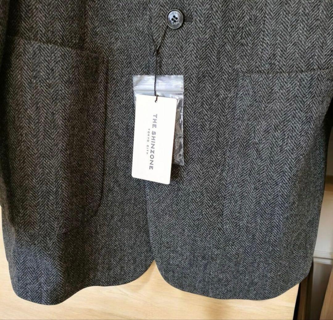 【新品未使用】THE SHINZONE/シンゾーン ヘリンボーンジャケット36
