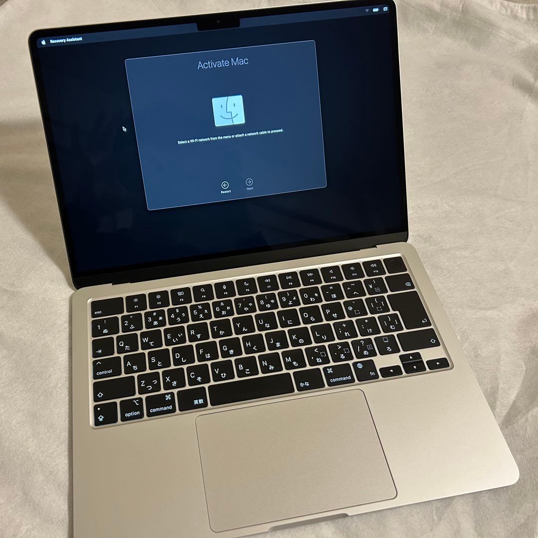 【箱・付属品有】MacBook Air M2モデル 13インチ シルバー