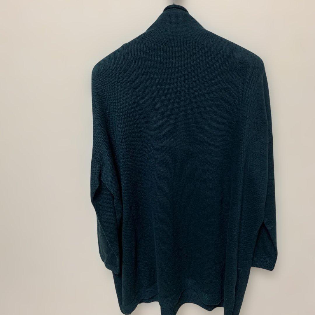 新品未使用　４５R 新作　ハイネック　チュニック　ニット