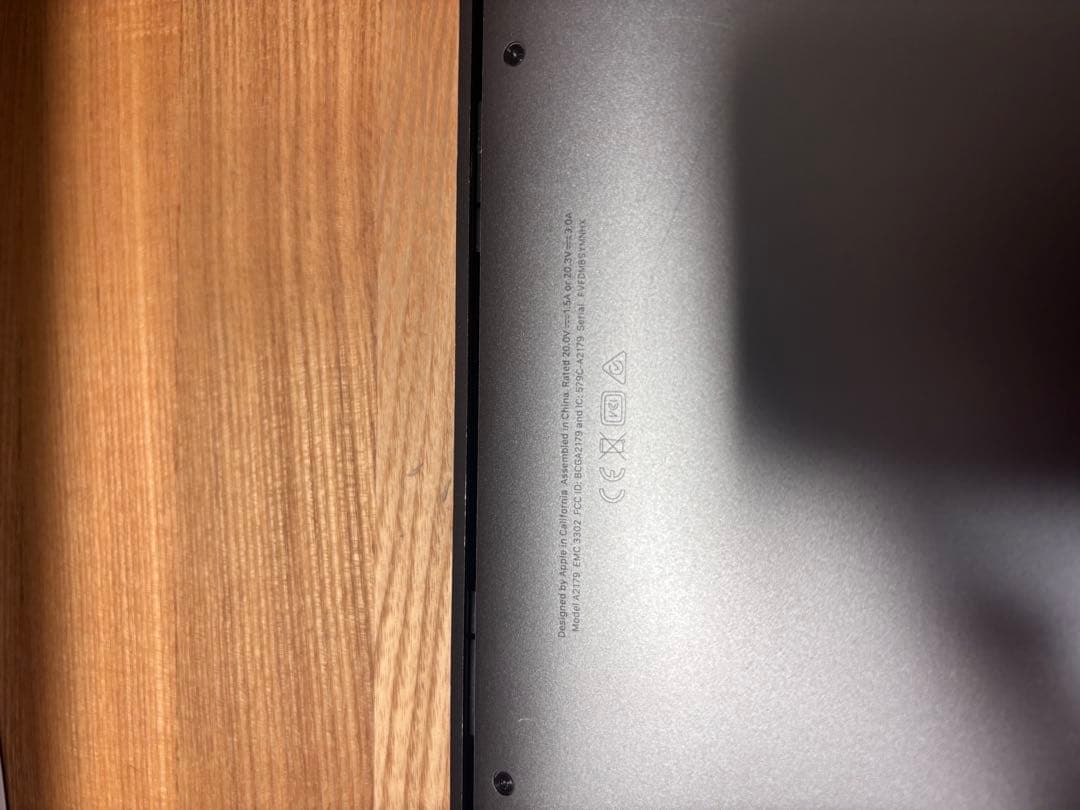 MacBook Air 13インチ スペースグレー