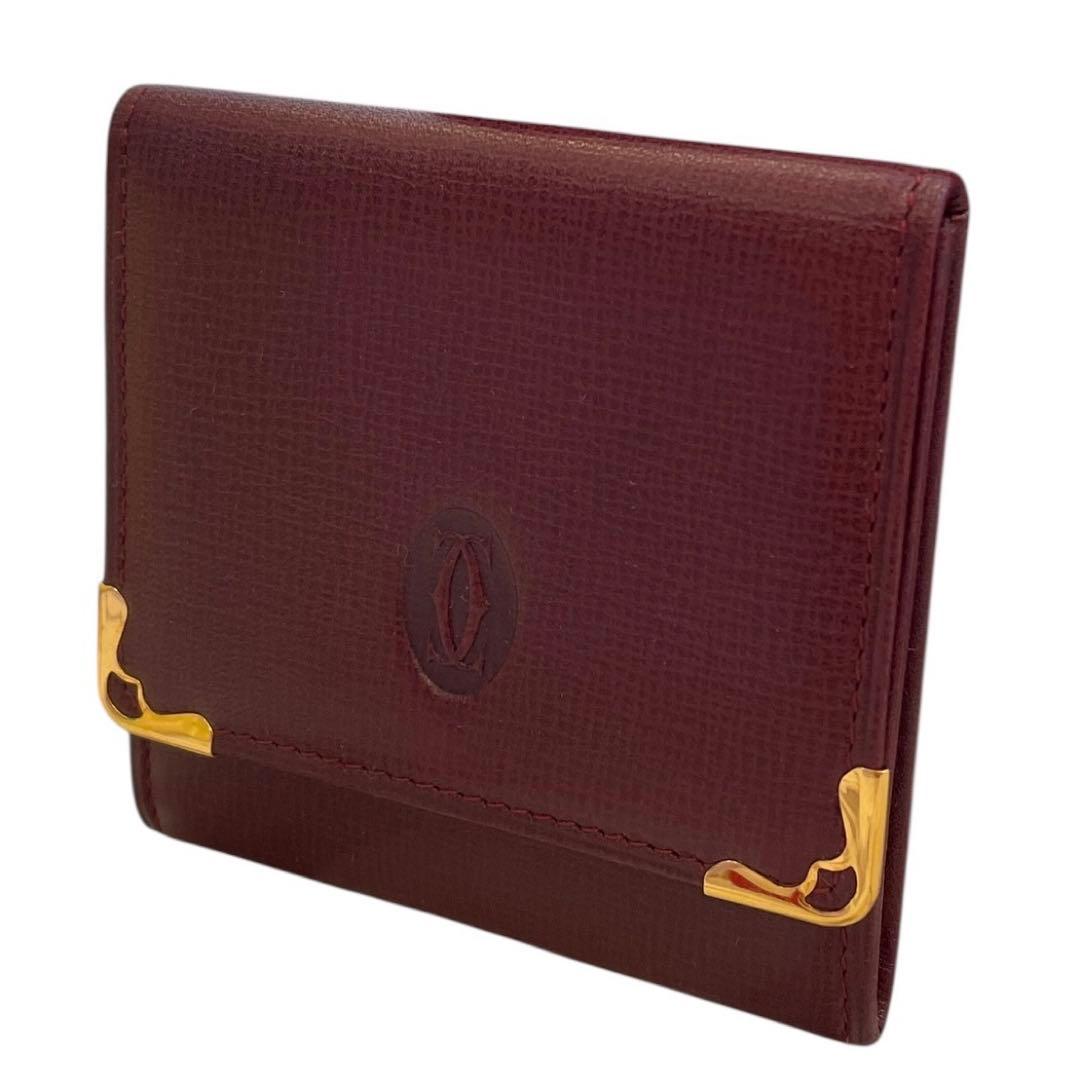 【未使用級】 カルティエ マストライン ケース カード 箱付き