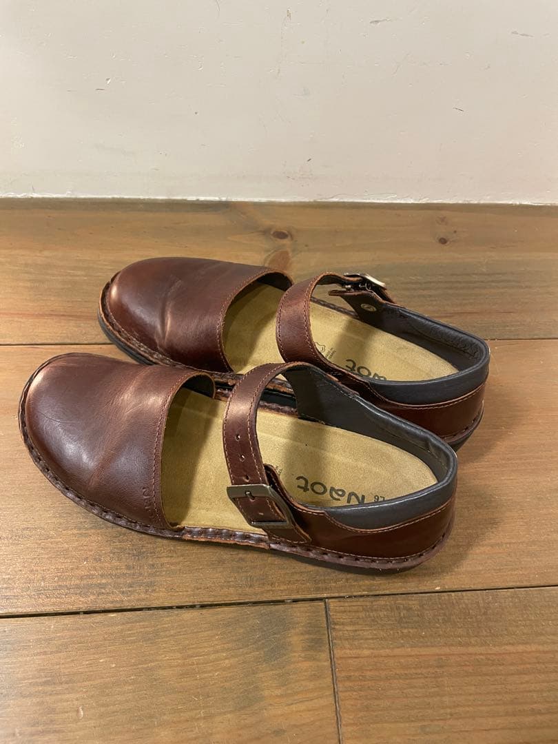 naot OLGA ブラウン バッファローレザー 革靴