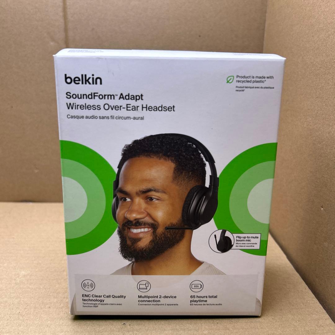 Belkin ベルキン SoundForm Adapt ワイヤレスヘッドセット