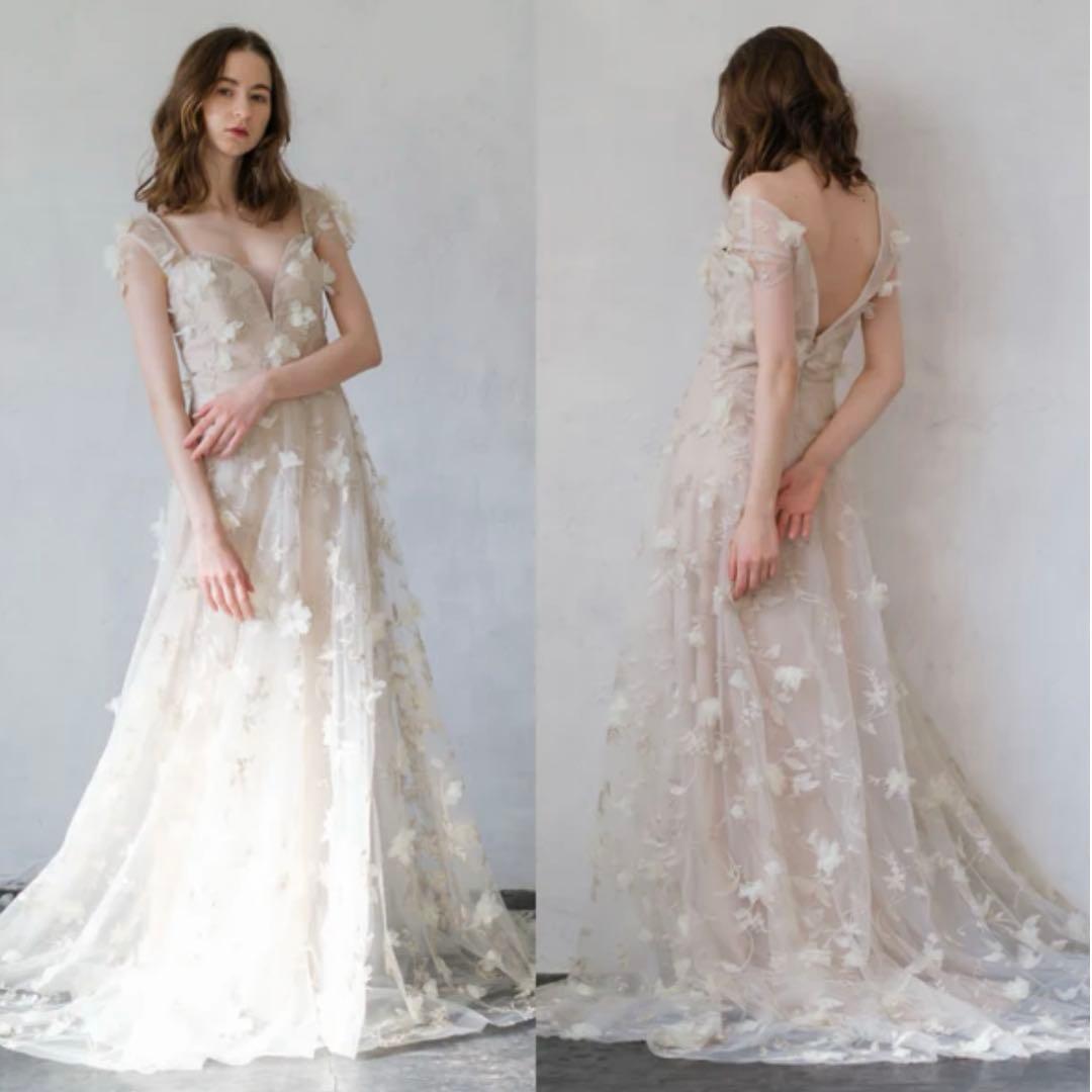 【美品】2次会ドレス/前撮りドレス　DRESS PRODUCTION:W245