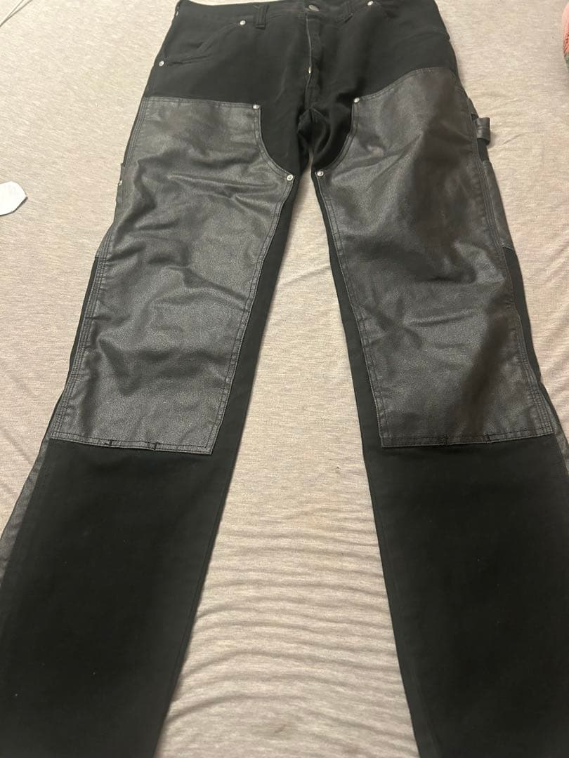 SKINS ブラックデニムワークパンツ サイズ3