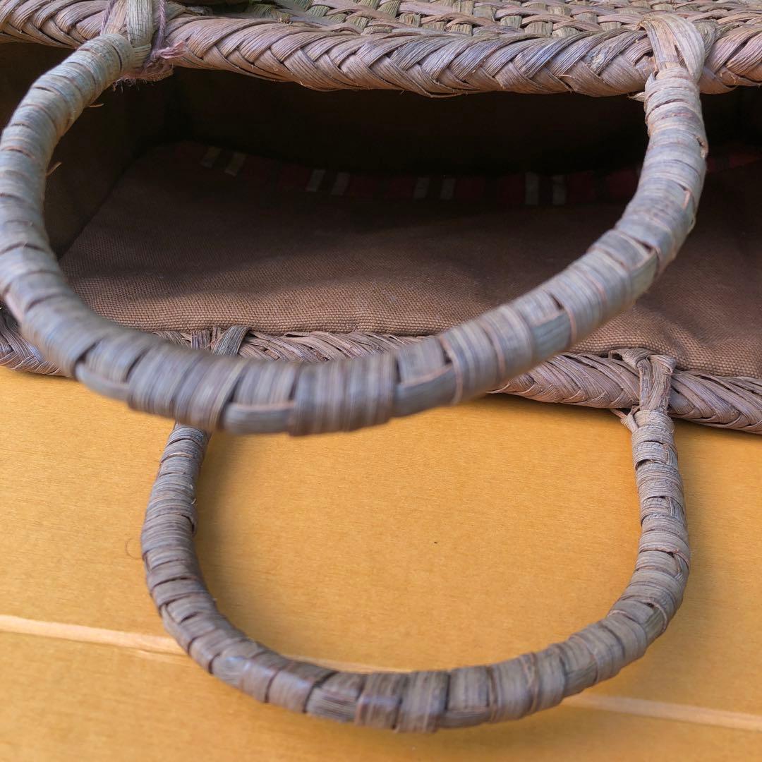 山葡萄かごバッグ　山葡萄　やまぶどう　国産　ヤマブドウ　籠