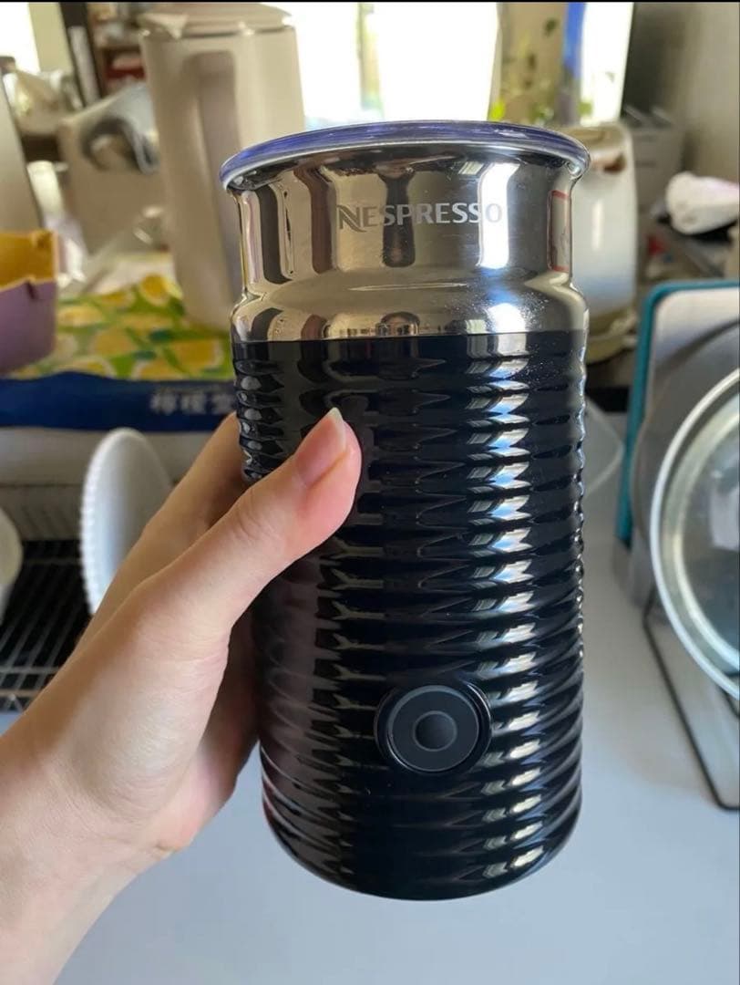 Nespresso Essenza Mini ブラック+エアロチーノ3 セット