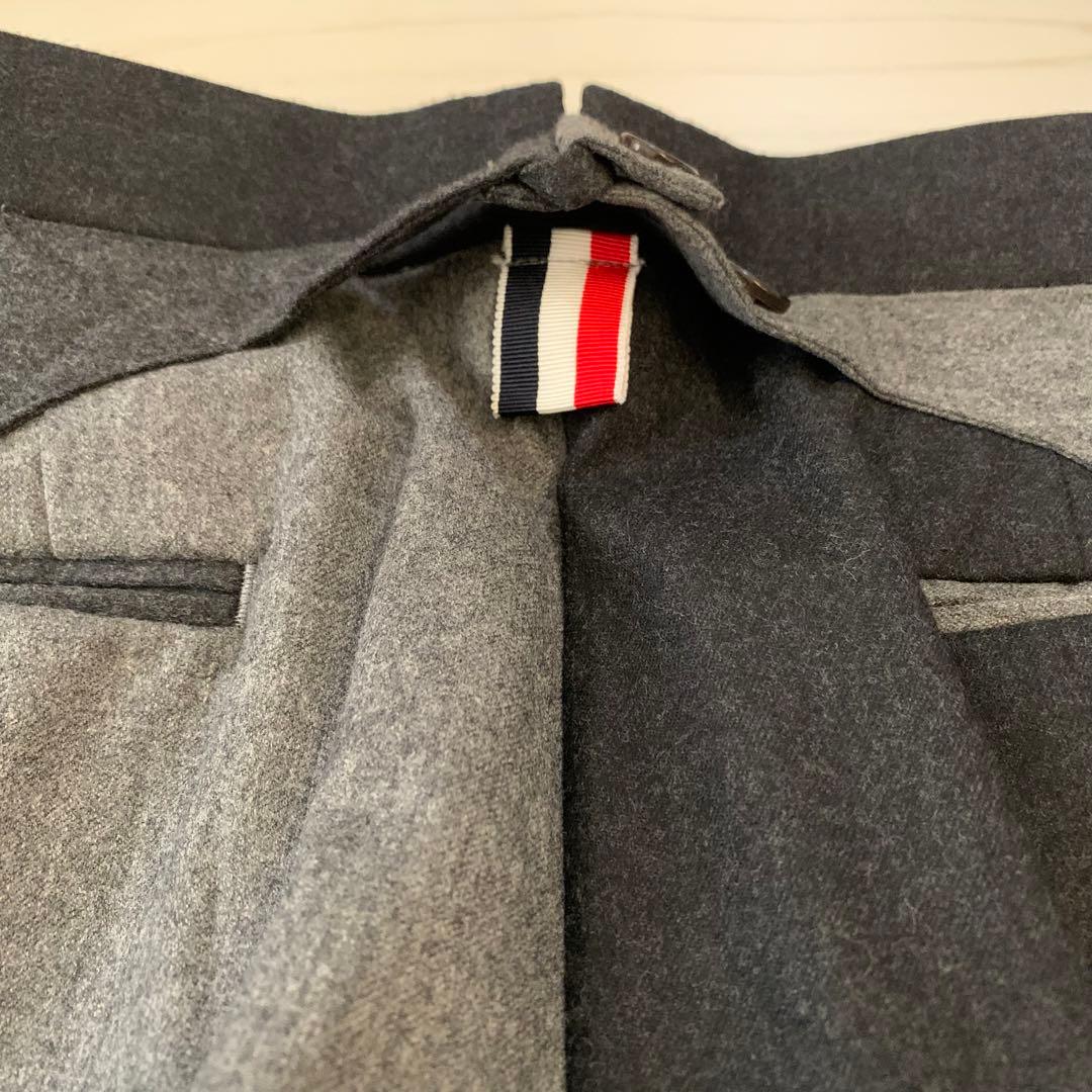 THOM BROWNE トムブラウン　ウール　パンツ　スラックス　サイズ1