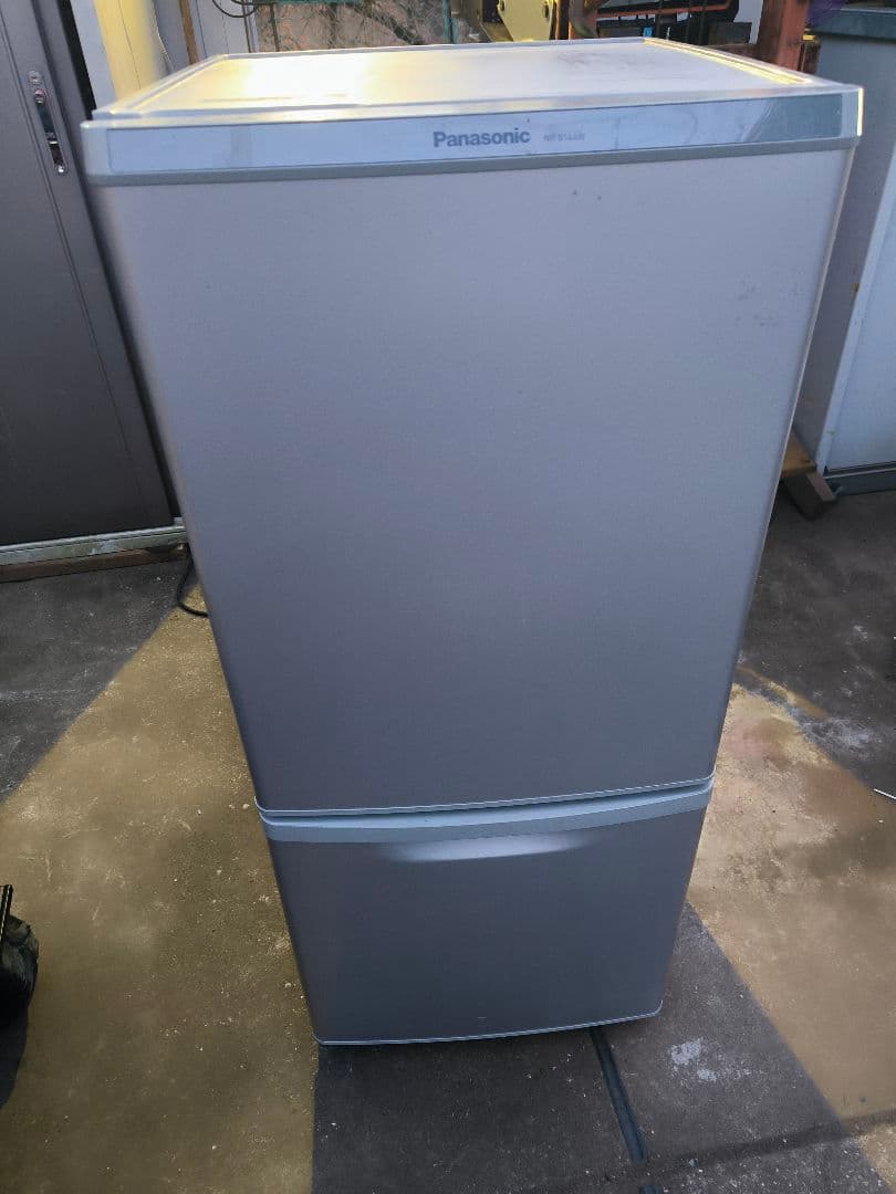 パナソニック 2ドア冷蔵庫 NRNR-B14AW-S　茨城県　引き取り限定