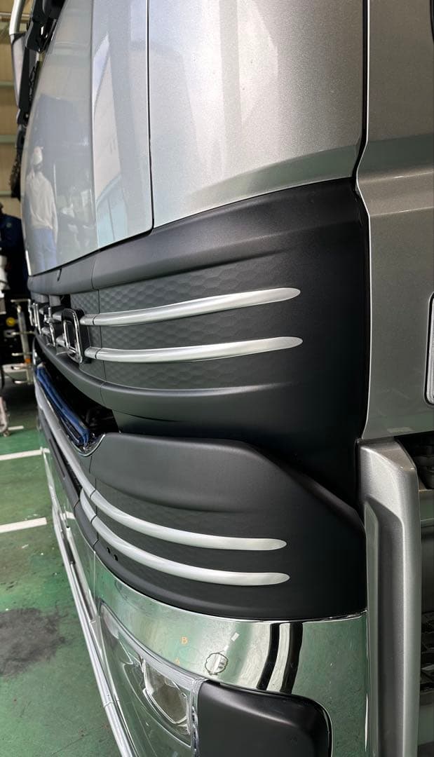 メッキ仕様　色変更可　17 スーパーグレート　グリル　ステッカー　Ⅲ