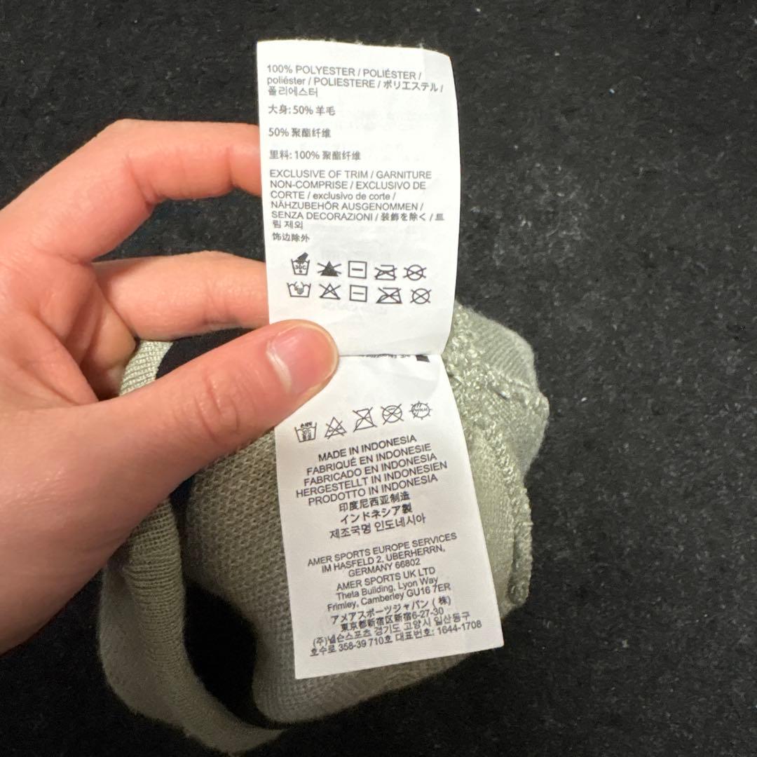 arcteryx アークテリクス　ビーニー　バード ワード トーク　グレー