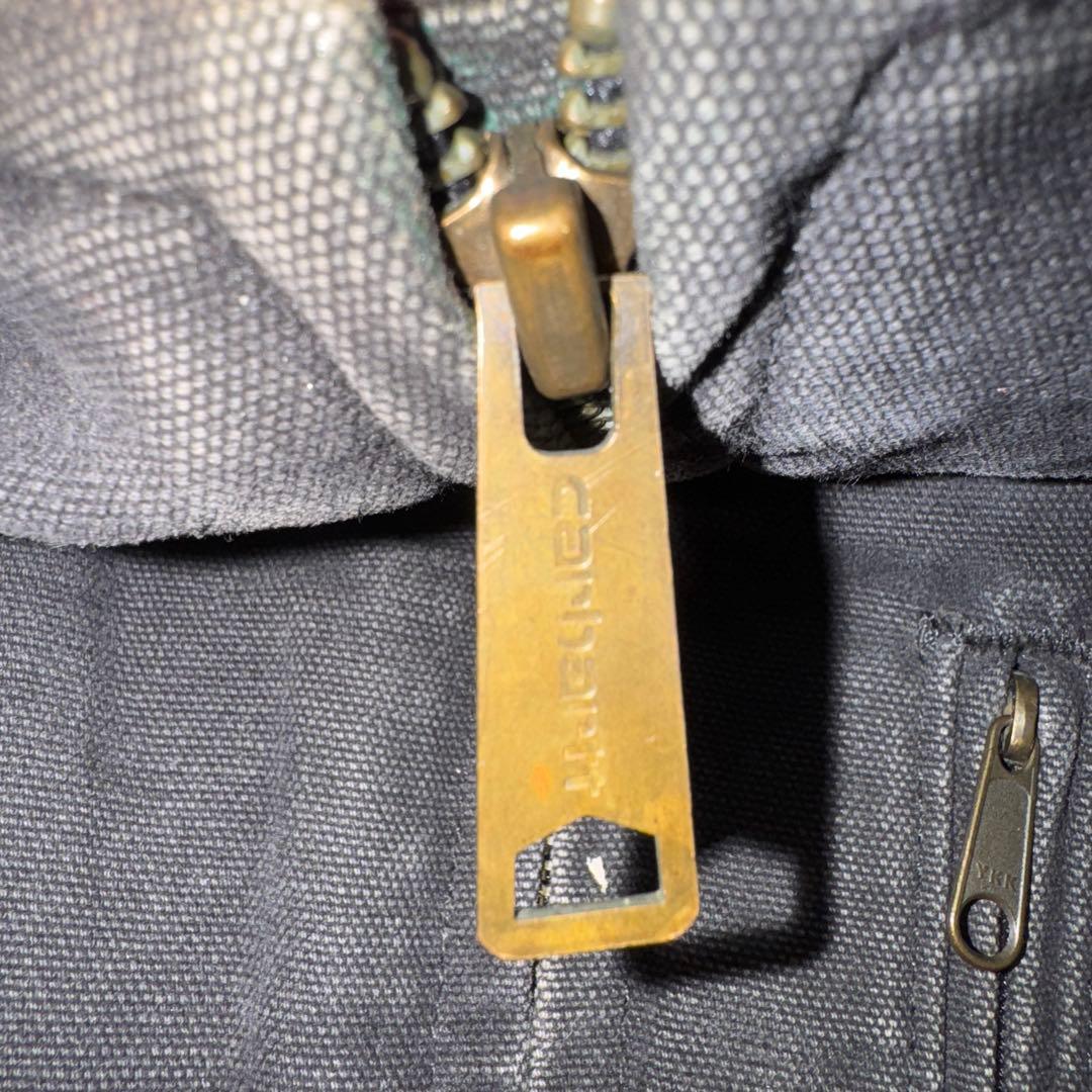 Carhartt ダックベスト　L 90s ブラック モックネック　V33