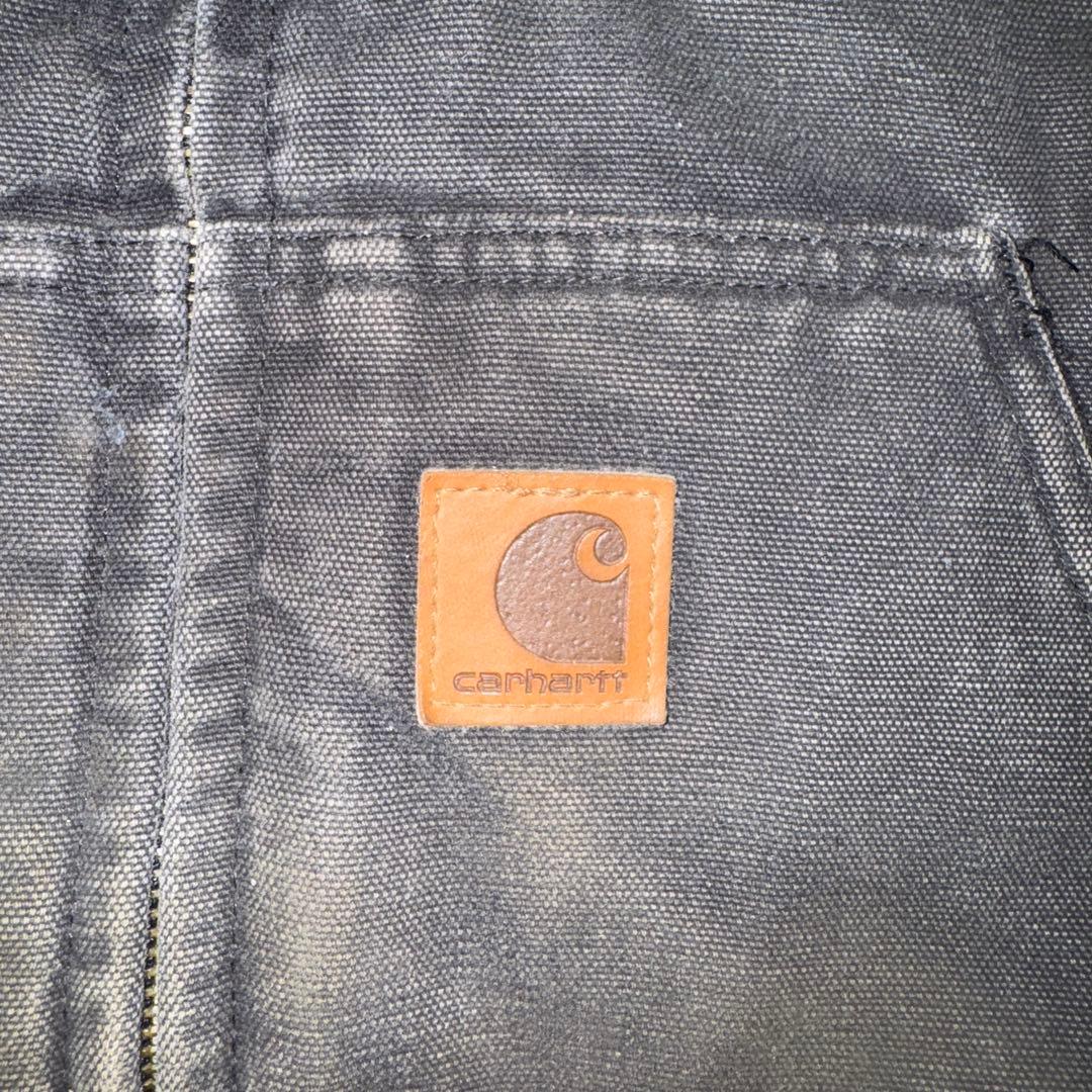 Carhartt ダックベスト　L 90s ブラック モックネック　V33