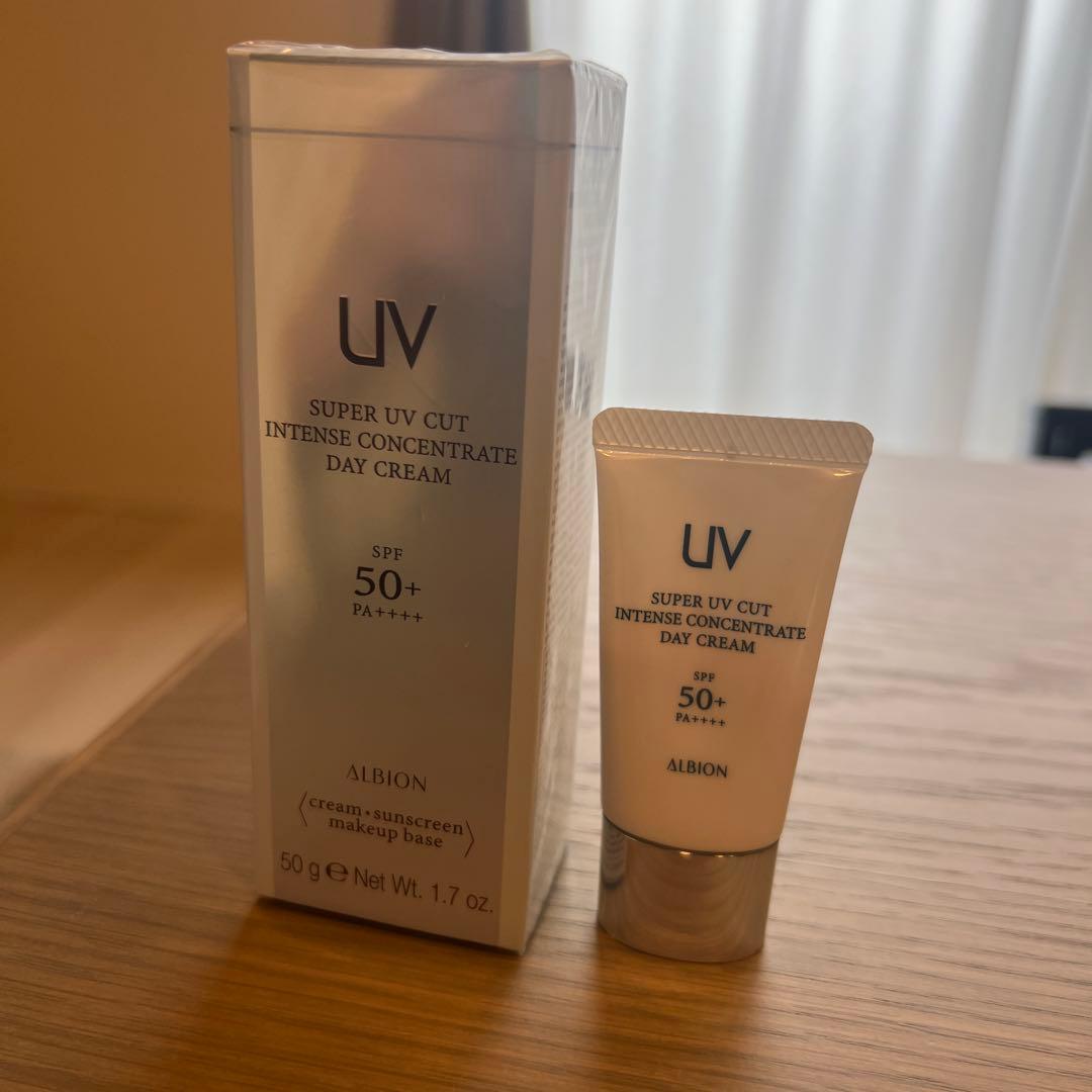 アルビオン　スーパーUVカットインテンスコンセントレートデイクリーム　サンプル付