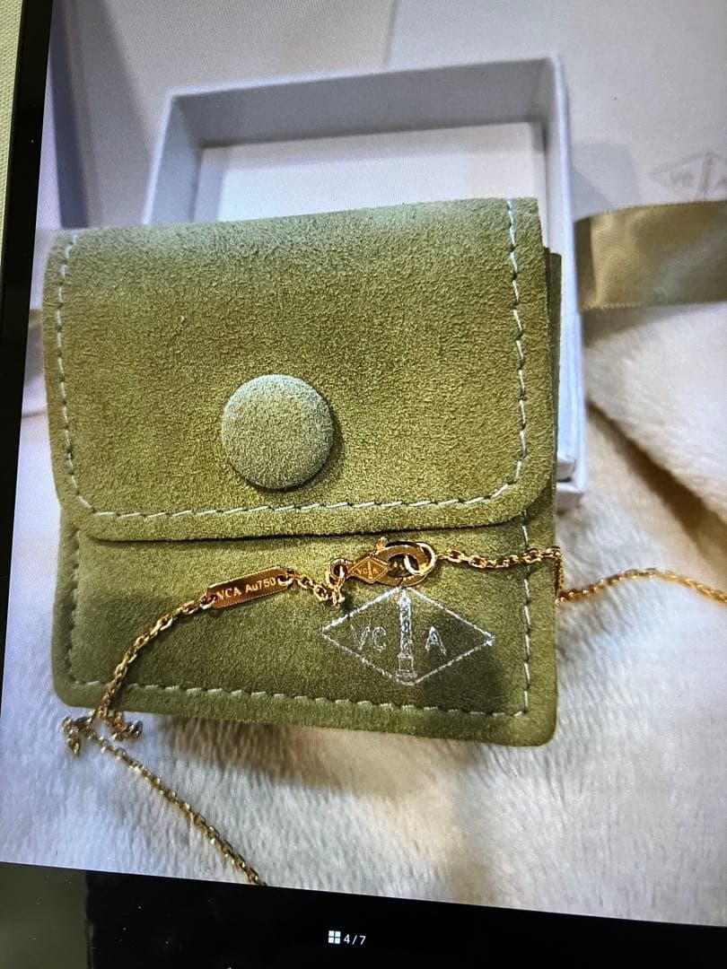 ヴァンクリーフ＆アーペル　フォルサチェーン47センチ　新品未使用　Y G