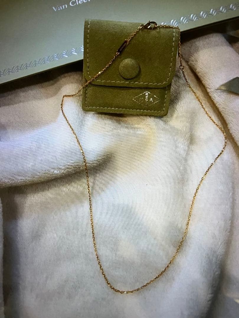 ヴァンクリーフ＆アーペル　フォルサチェーン47センチ　新品未使用　Y G