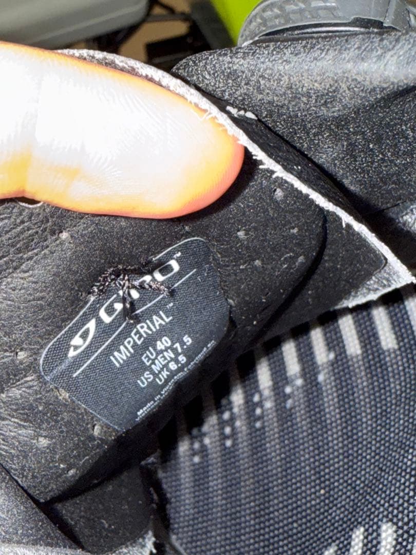 GIRO IMPERIAL グレー　サイズ40中古