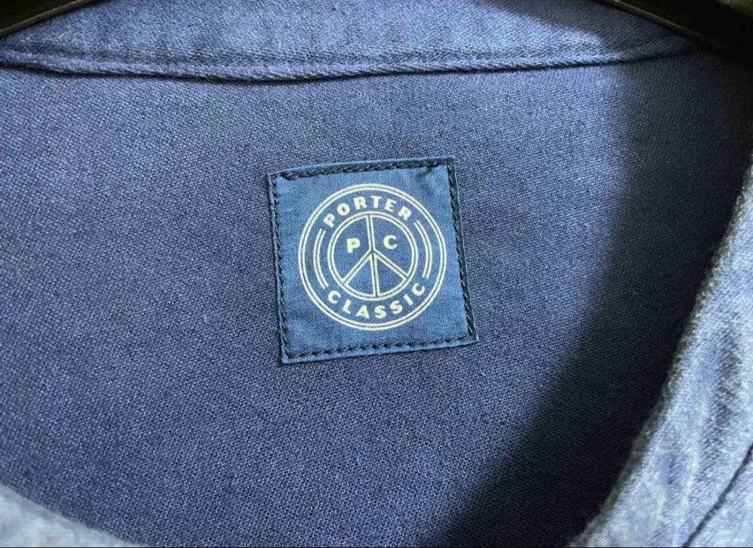 ポータークラシック ノーカラーモールスキンジャケット