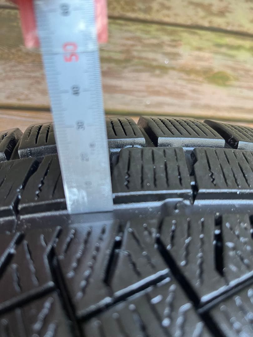 送料込セレナ等15インチ スチールホイールとスタッドレスタイヤセット