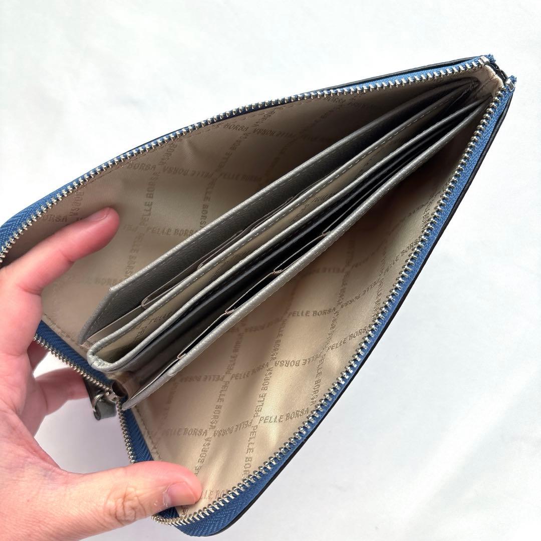 【新品】PELLE BORSA ペレボルサ 2025-26AW最新 薄型長財布